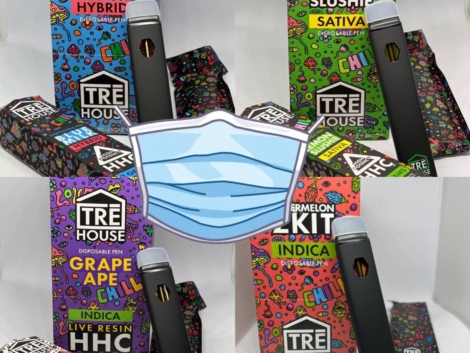 Tre House HHC Live Resin Dispoable Vape Pens | 2 Grams